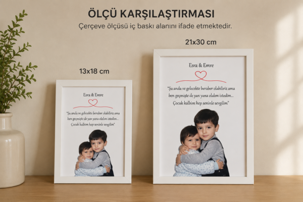 Çocukluk Fotoğrafı Birleştirme I Kişiye Özel Tasarım