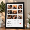 Adsız tasarım 9 fotoğraflı takvimli tablo ürün görseli 1