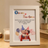 Çocukluk Fotoğrafı Birleştirme - Modern Örnek 3 Çocukluk fotoğraflarını birleştirme modern model örneği