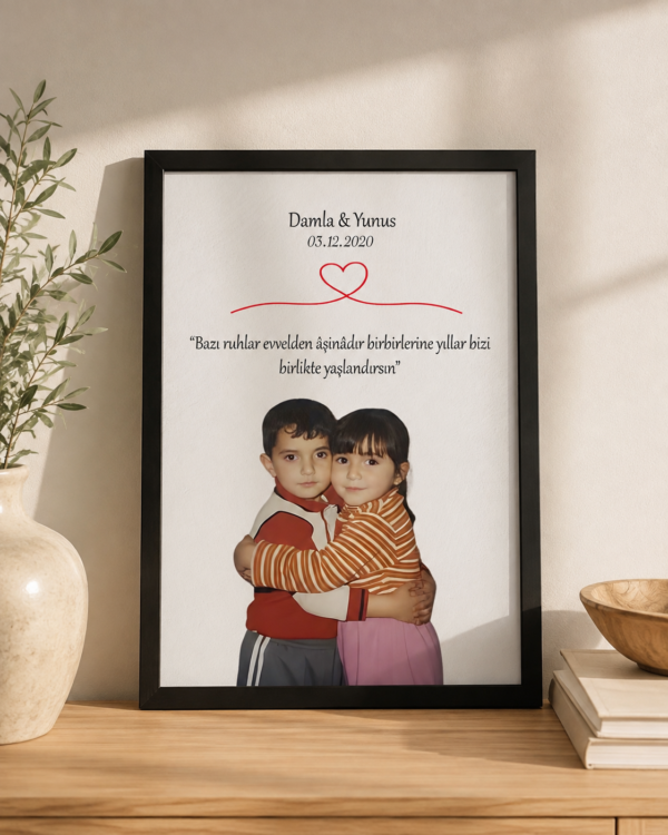 Çocukluk Fotoğrafı Birleştirme I Kişiye Özel Tasarım