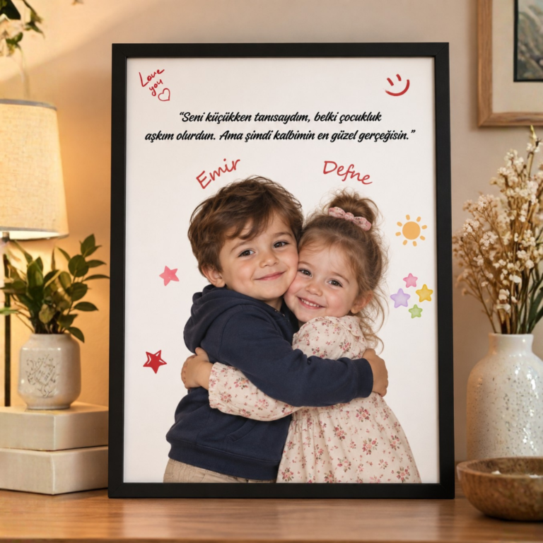 Çocukluk Fotoğrafı Birleştirme - Soft